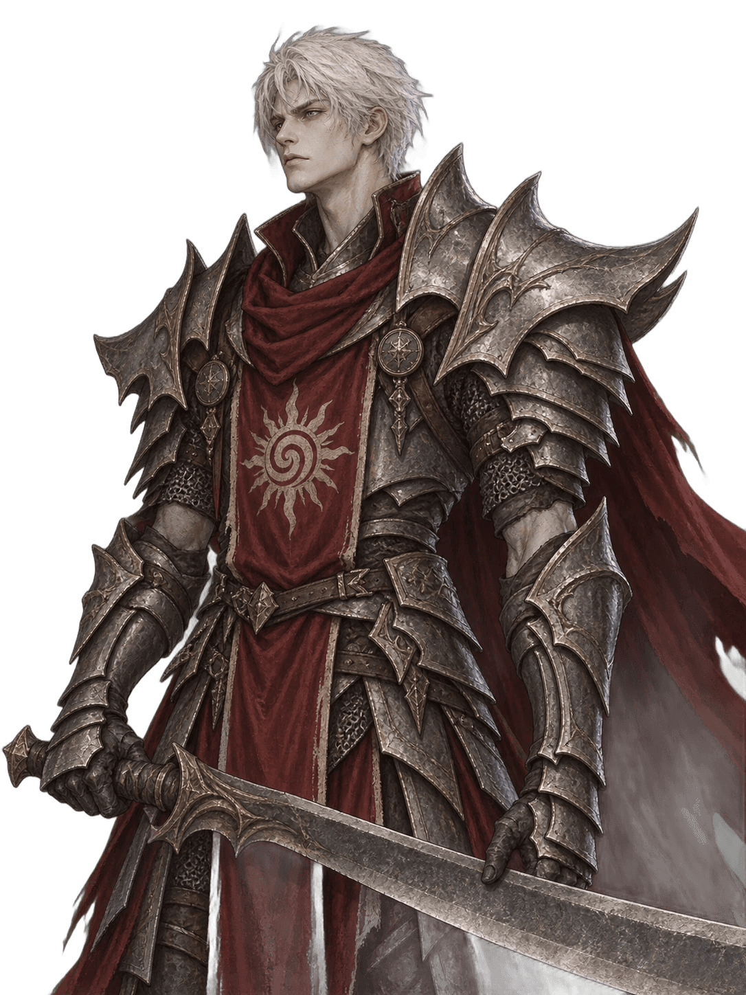 El Morad Warrior karakter çizimi