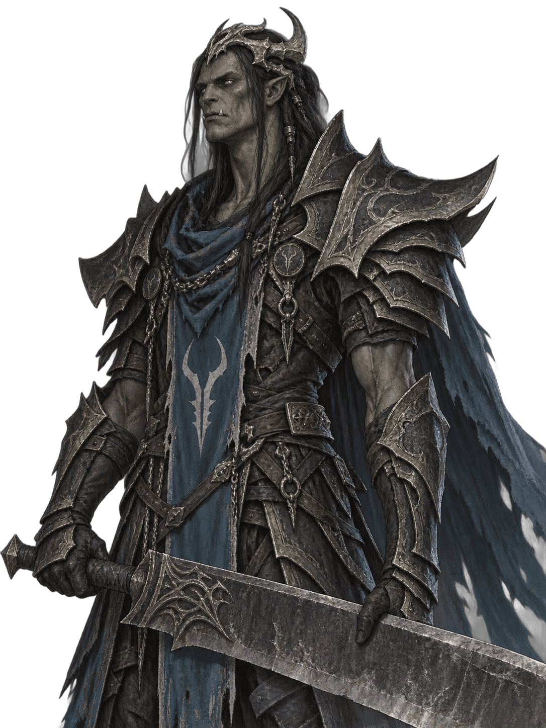 Karus Warrior (Arch Tuarek) karakter çizimi